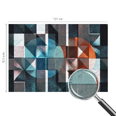 Fototapeta za otroško sobo Abstraktne oblike