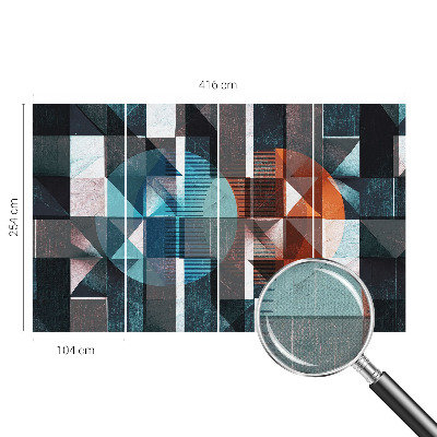 Fototapeta za otroško sobo Abstraktne oblike