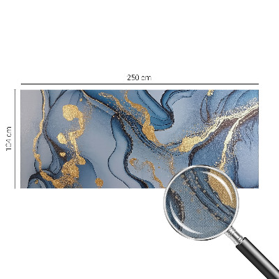 3D fototapeta z motivom modrih valov