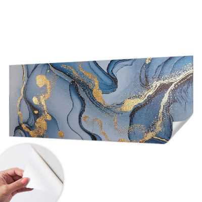 3D fototapeta z motivom modrih valov