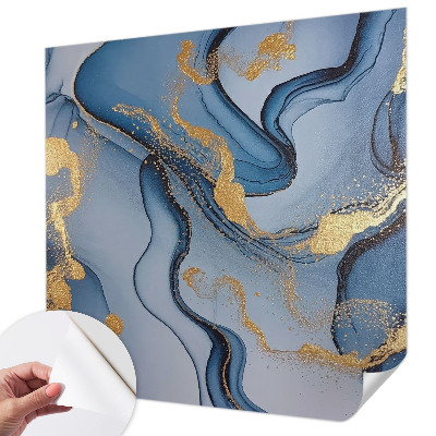 3D fototapeta Modri ​​valovi