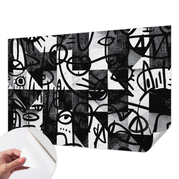 3D fototapeta z motivom risalnega kaosa