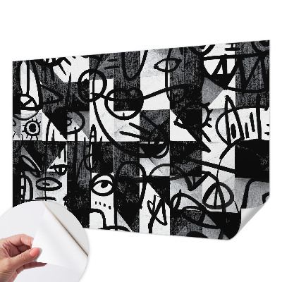 3D fototapeta z motivom risalnega kaosa
