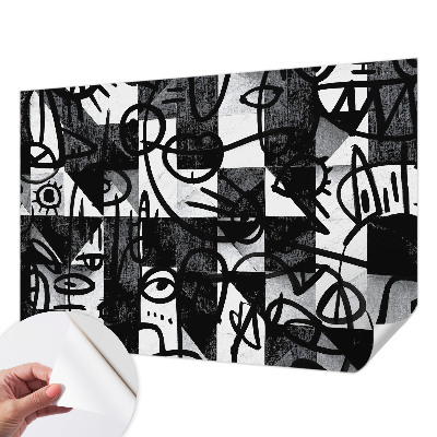 3D fototapeta z motivom risalnega kaosa