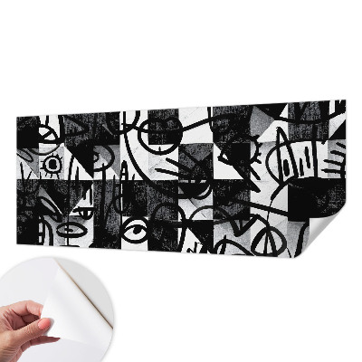3D fototapeta z motivom risalnega kaosa