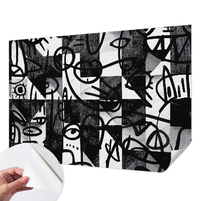 3D fototapeta z motivom risalnega kaosa