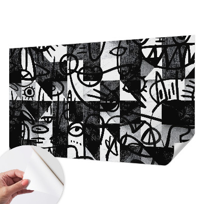 3D fototapeta z motivom risalnega kaosa