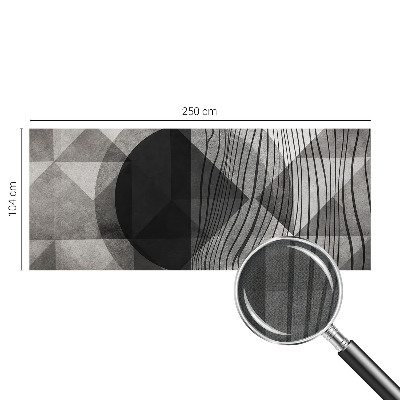 Samolepilna fototapeta z abstraktnimi oblikami