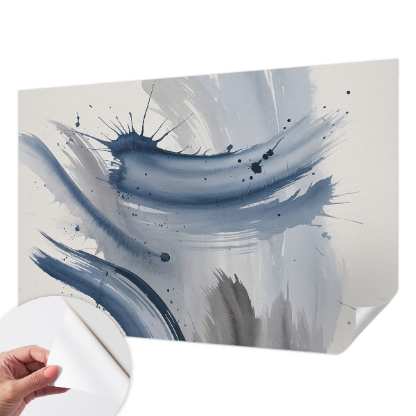 Samolepilna fototapeta za dnevno sobo Umetniške poteze