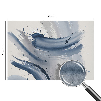 Samolepilna fototapeta za dnevno sobo Umetniške poteze