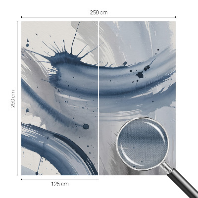 Samolepilna fototapeta za dnevno sobo Umetniške poteze