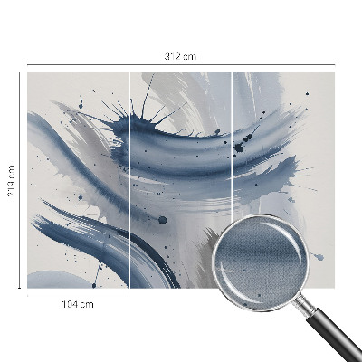 Samolepilna fototapeta za dnevno sobo Umetniške poteze