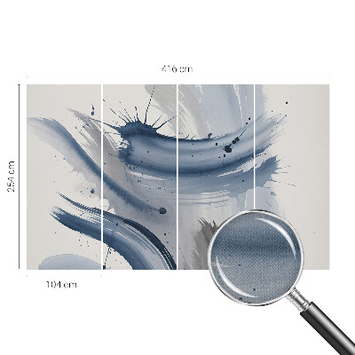 Samolepilna fototapeta za dnevno sobo Umetniške poteze