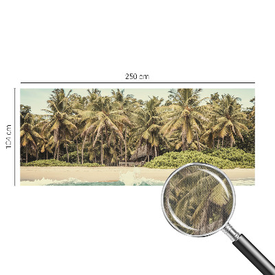 3D fototapeta s motivom tropske plaže