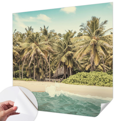 3D fototapeta s motivom tropske plaže