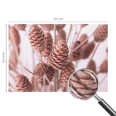 Samolepilna fototapeta za spalnico v naravnem slogu za eleganten videz prostora