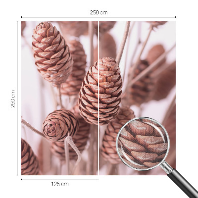 Samolepilna fototapeta za spalnico v naravnem slogu za eleganten videz prostora