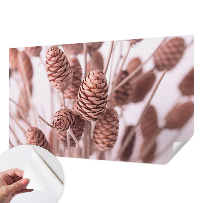 Samolepilna fototapeta za spalnico v naravnem slogu za eleganten videz prostora