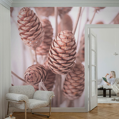 Samolepilna fototapeta za spalnico v naravnem slogu za eleganten videz prostora