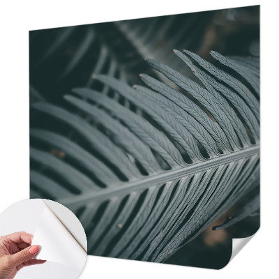 Fototapeta za otroško sobo z motivom zelenega lista