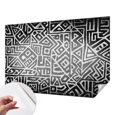 3D fototapeta z motivom geometrijskega labirinta