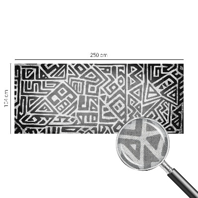 3D fototapeta z motivom geometrijskega labirinta
