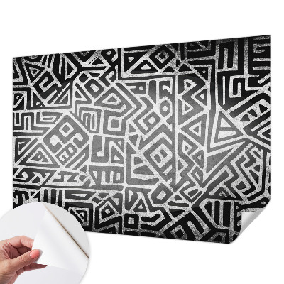3D fototapeta z motivom geometrijskega labirinta