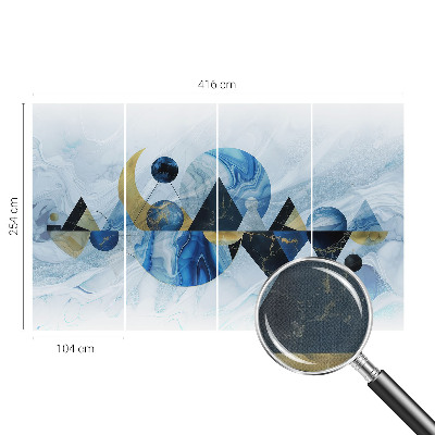 3D fototapeta z motivom kozmične elegance