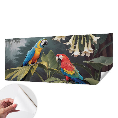 Samolepilna fototapeta Barvite papige