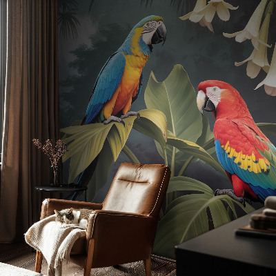 Samolepilna fototapeta Barvite papige