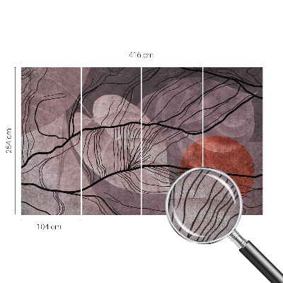 Samolepilna fototapeta za dnevno sobo Energijska abstrakcija