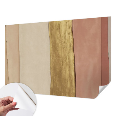 Samolepilna fototapeta za spalnico Valovite črte