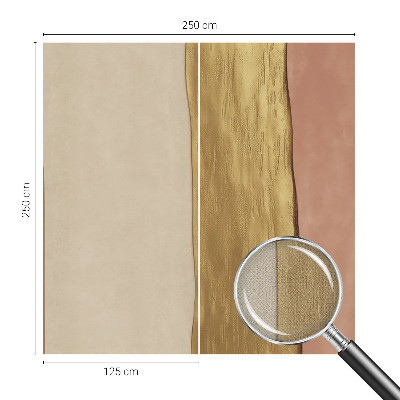 Samolepilna fototapeta za spalnico Valovite črte