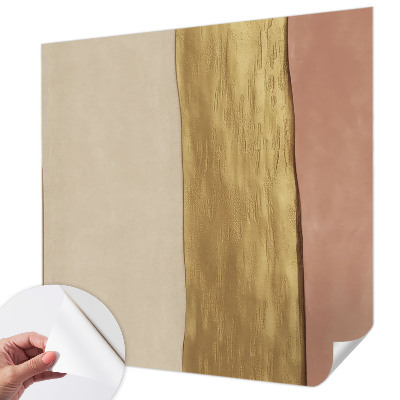 Samolepilna fototapeta za spalnico Valovite črte