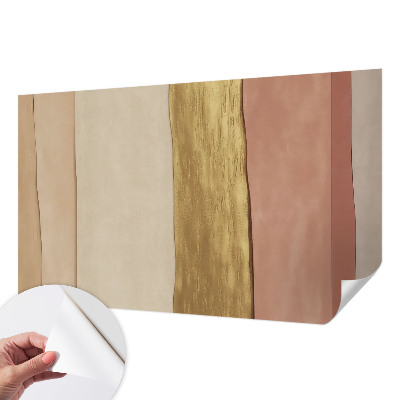 Samolepilna fototapeta za spalnico Valovite črte