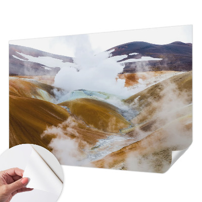 Samolepilna fototapeta Vulkanski hribi