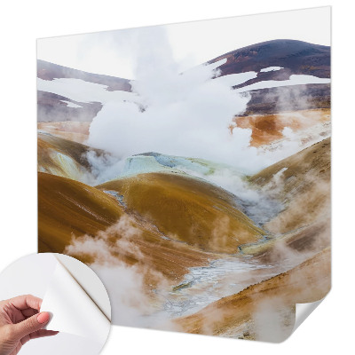 Samolepilna fototapeta Vulkanski hribi