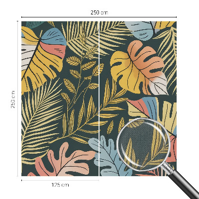 Samolepilna fototapeta za spalnico Tropska energija