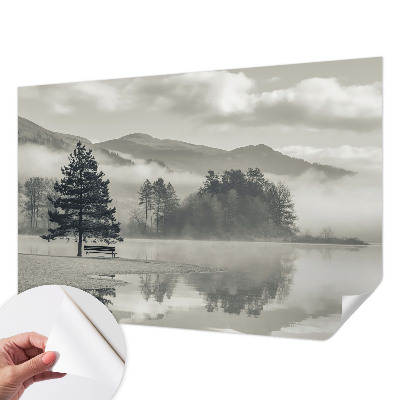 3D fototapeta z romantično pokrajino