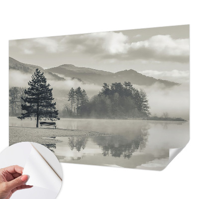 3D fototapeta z romantično pokrajino
