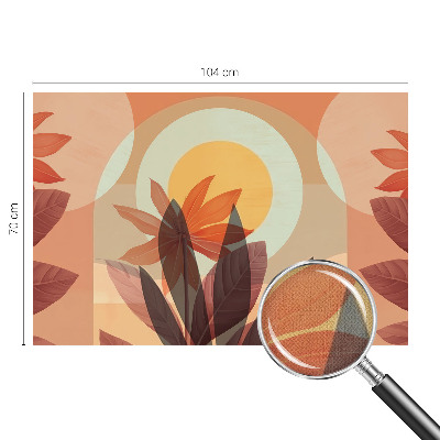 3D fototapeta s cvetlično abstrakcijo