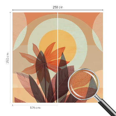 3D fototapeta s cvetlično abstrakcijo