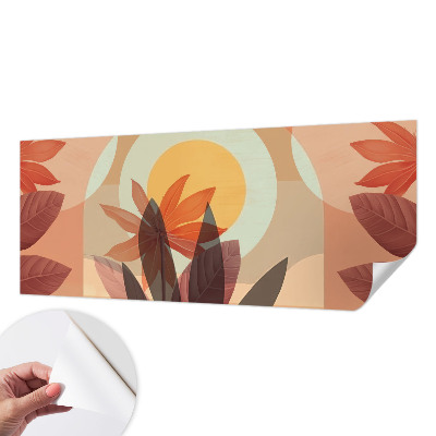 3D fototapeta s cvetlično abstrakcijo