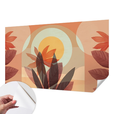 3D fototapeta s cvetlično abstrakcijo