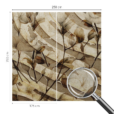 Samolepilna fototapeta Klasična flora