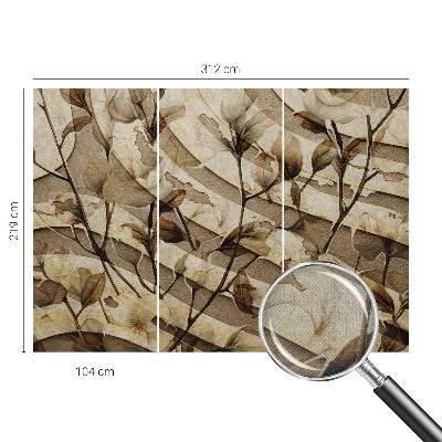 Samolepilna fototapeta z motivom klasične flore