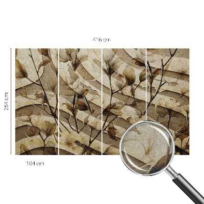 Samolepilna fototapeta Klasična flora