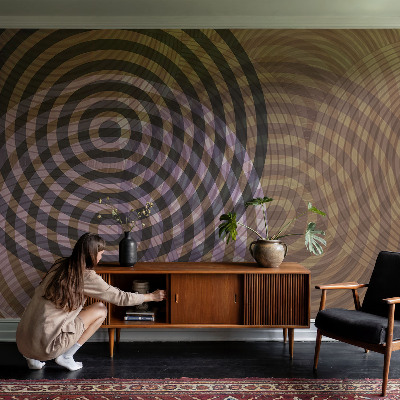 Otroška fototapeta Hipnotizirajoči krogi