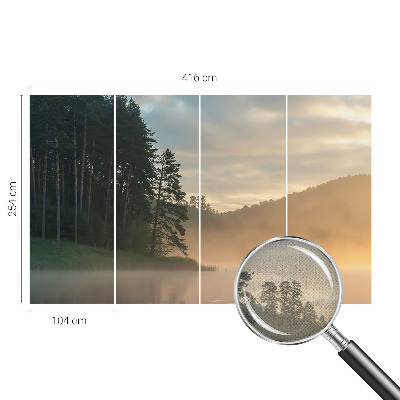 Fototapeta za otroško sobo z motivom meglenega jutra