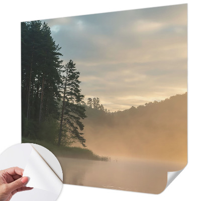 Fototapeta za otroško sobo z motivom meglenega jutra